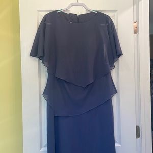 Formal dress for wedding or special occasion stormy (blue/grayish)